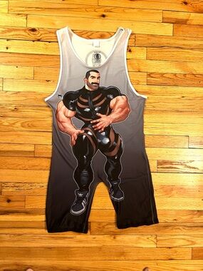 Slick It Up “Daddy” Wrestling Singlet. Size Large. Discontinued And Rare! READ!